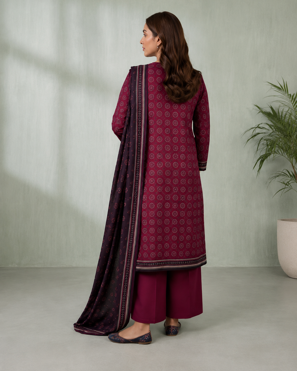 3-Piece Lawn Unstitched Suit