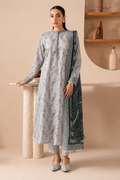 Premium Digital Printed Lawn 3-Piece Unstitched Suit