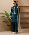 Premium Digital Printed Lawn 3-Piece Unstitched Suit